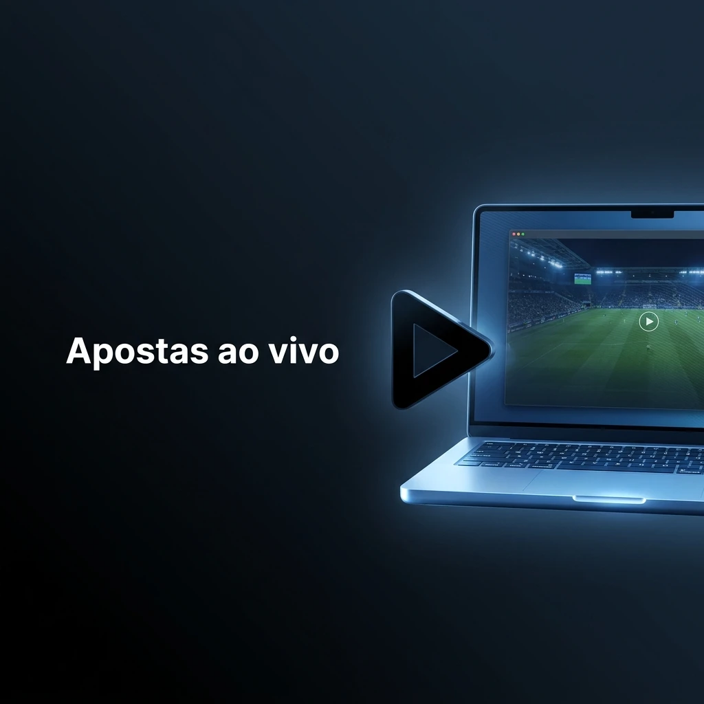 Área de apostas ao vivo da EstrelaBet com mercados atualizados por placar, tempo e cartões em esportes e eSports