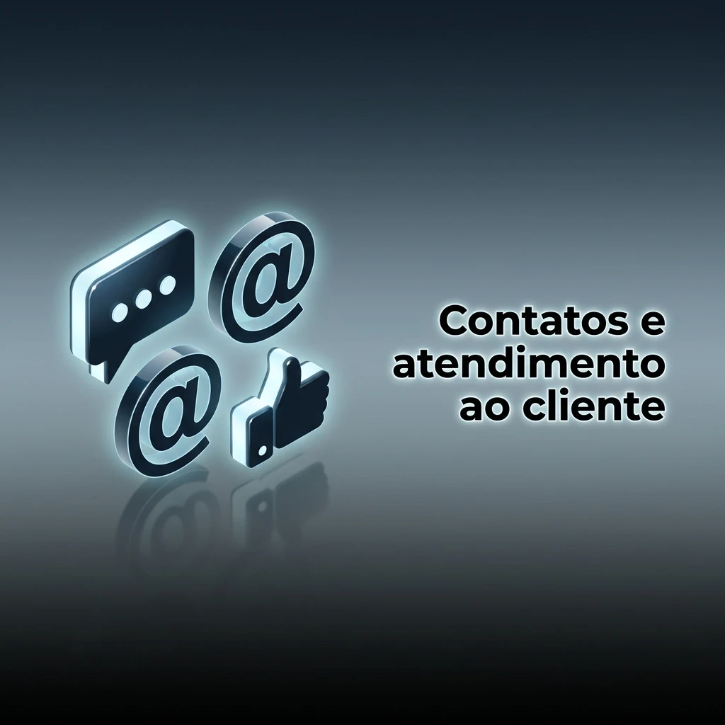 Atendimento ao cliente 24/7 com chat ao vivo, e-mail e central de ajuda para conta, depósitos, saques e suporte técnico