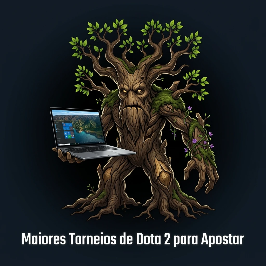 Logos dos maiores torneios de Dota 2 para apostar: The International, BLAST, ESL, EWC, PGL e FISSURE